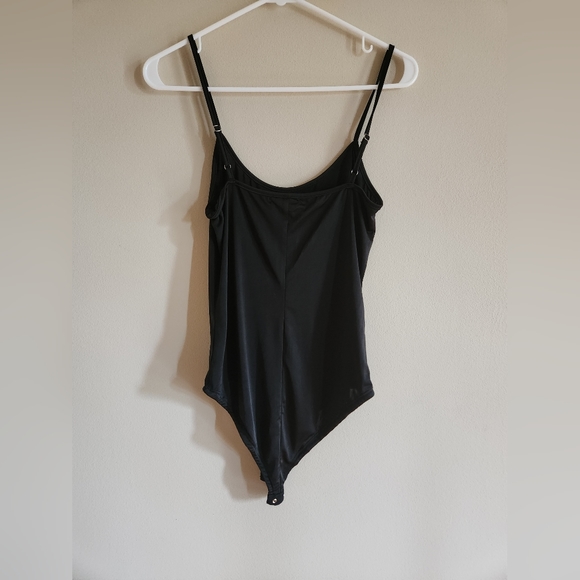 NWT Black Floral Sheer Dress - Picture 6 of 9